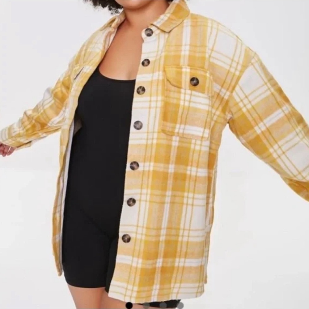 Forever 21 Plaid Jacket